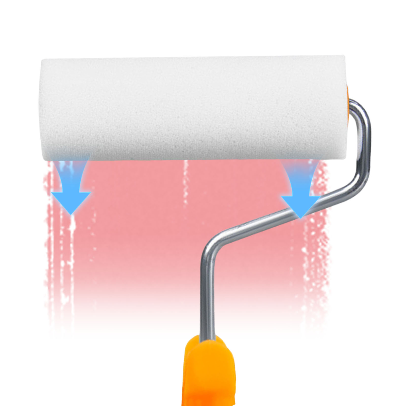 Art Craft Door - 10-pack hoge dichtheid schuimroller 4 inch
