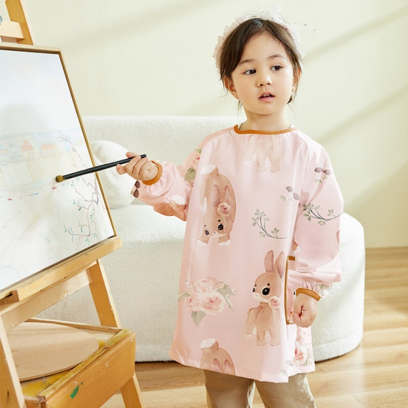 Art Craft Preschool - Kinderen waterdicht kunsthoes shirt met lange