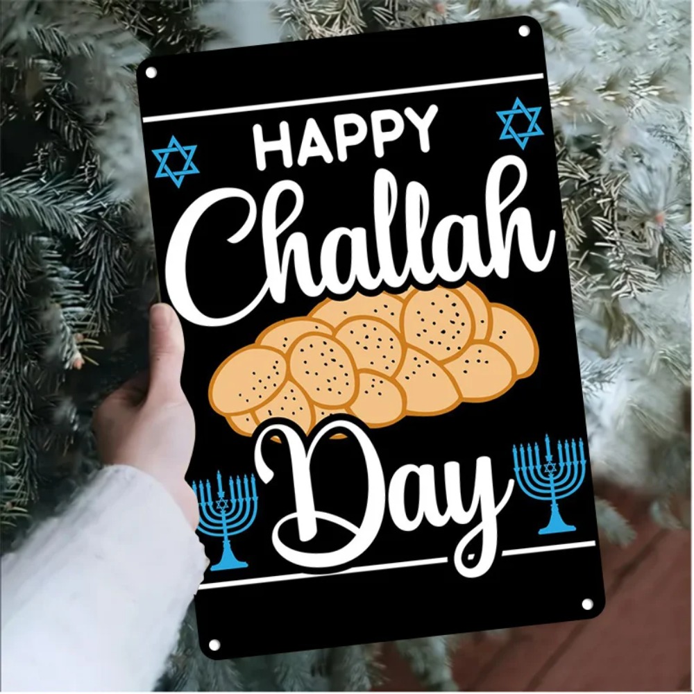 Art & Craft Supplies - CIFBUY Retro Happy Challah Day Menorah