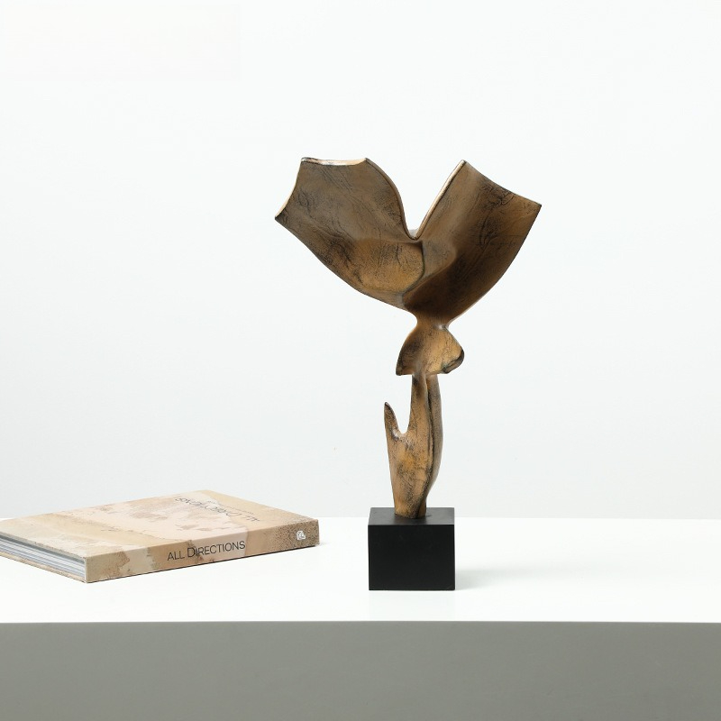 Art Craft Hotel - Wabi-sabi Vintage Abstracte Vliegende Hertenhoorn Harsen