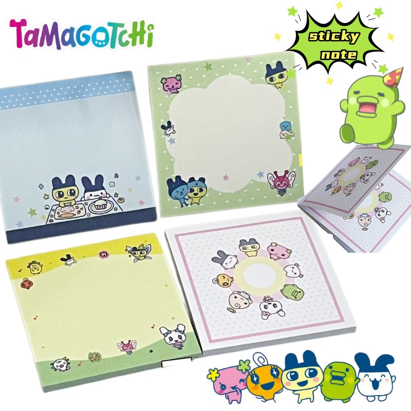 Origami Paper Set - 4 stuks Tamagotchi Mametchi Memetchi Cartoon