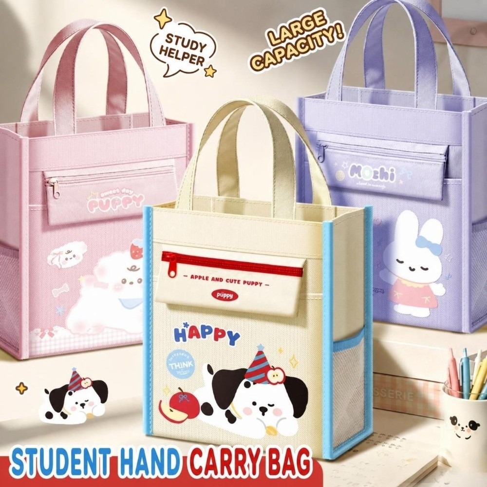 Art Portfolio Bag - Leuke Oxford Schooltas Grote Capaciteit Multi-Pocket