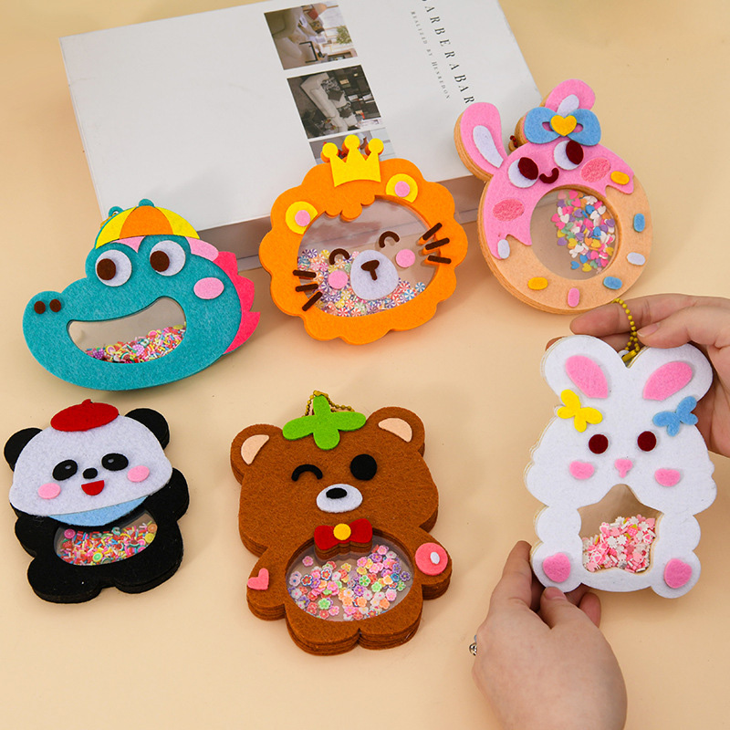 Art Craft 3 Year Old - DIY Animal Shake Hanger Art Craft