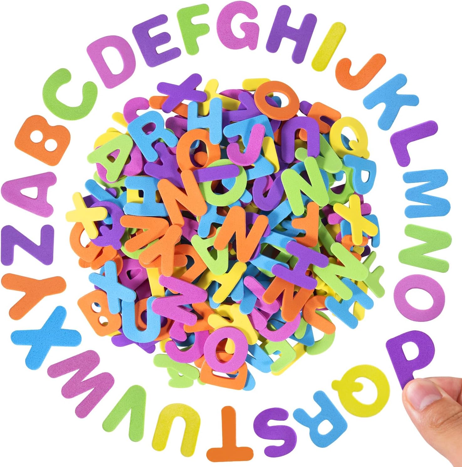 Art Craft 3 Year Old - 156-468 stuks schuimletterstickers voor ambachten lijm
