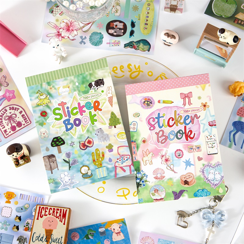 Art Craft 3 Year Old - TIANZI 24 vellen cartoon-thema gestanste stickerboek