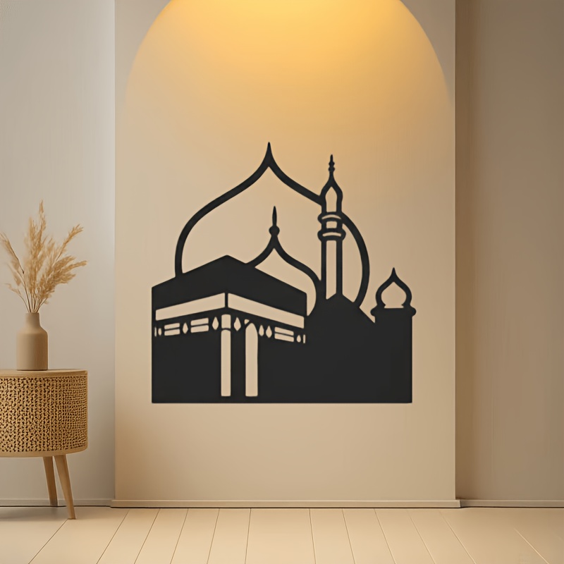 Art & Craft Supplies - CIFBUY IJzeren Wanddecoratie Moderne Islamitische Mekka