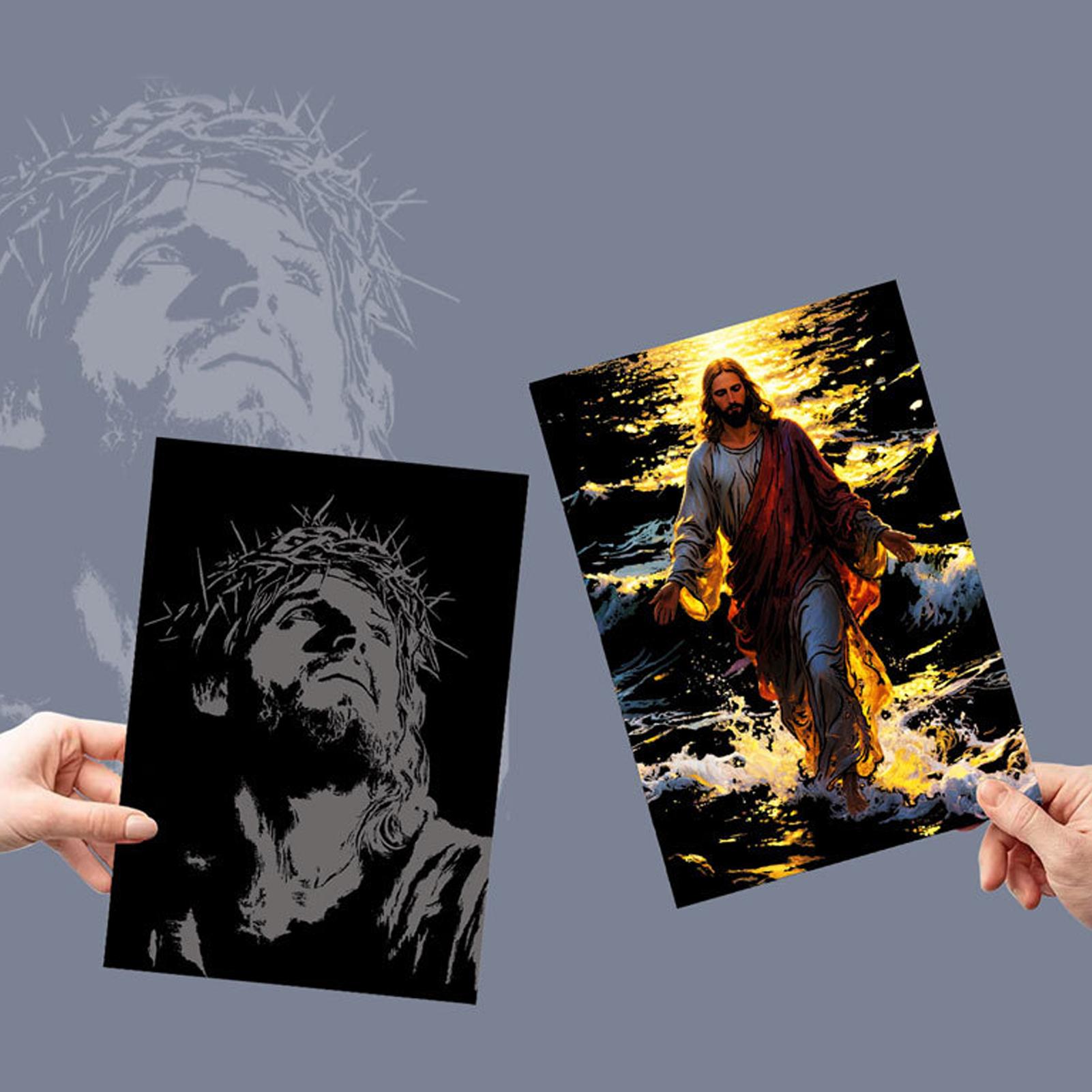 Krasboek Jesus Scratch Paintin - Art Craft 3 Year Old recensie en prijs