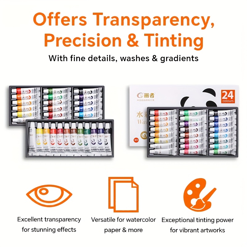 36 kleuren aquarelverfset, elk - Art Craft Easy With Paper recensie en prijs