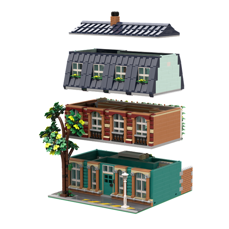 3332-delige MOC Modulaire Gebo - Art Craft Ideas For School recensie en prijs