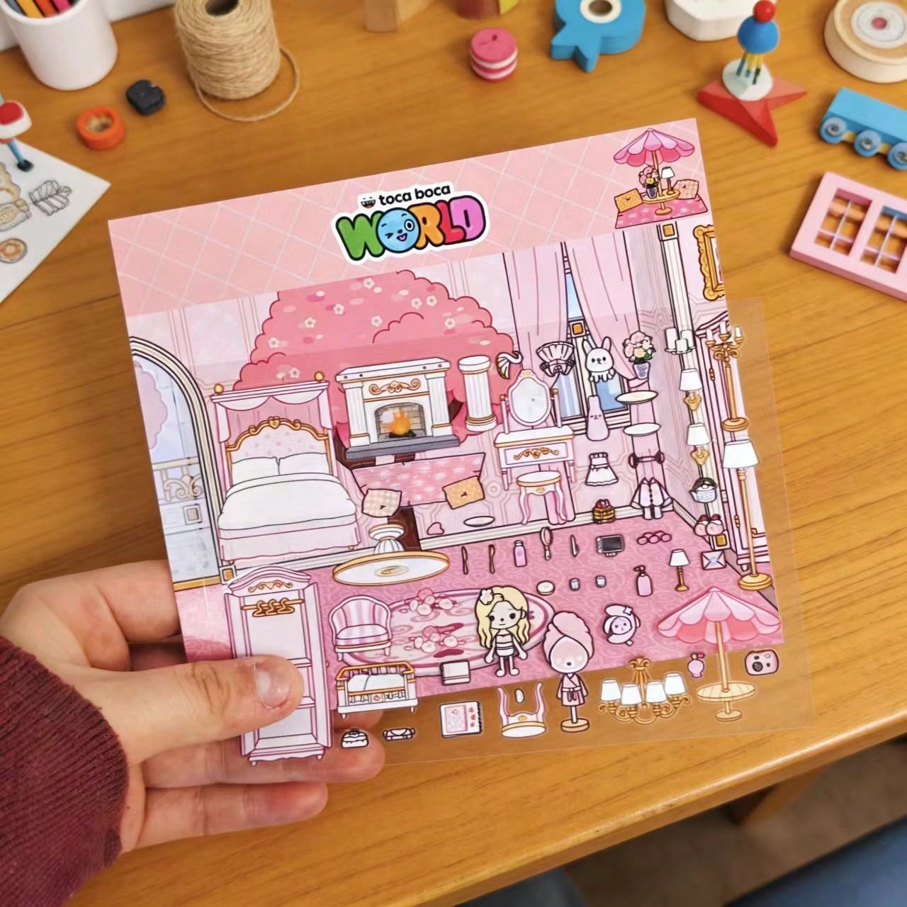 Pink Sakura Tree Hotelkamer DI - Art Craft 3 Year Old recensie en prijs