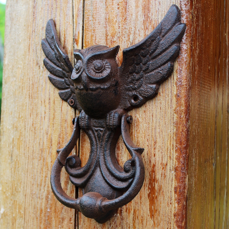 Rustieke Uil Gietijzeren Deurk - Art Craft Door recensie en prijs
