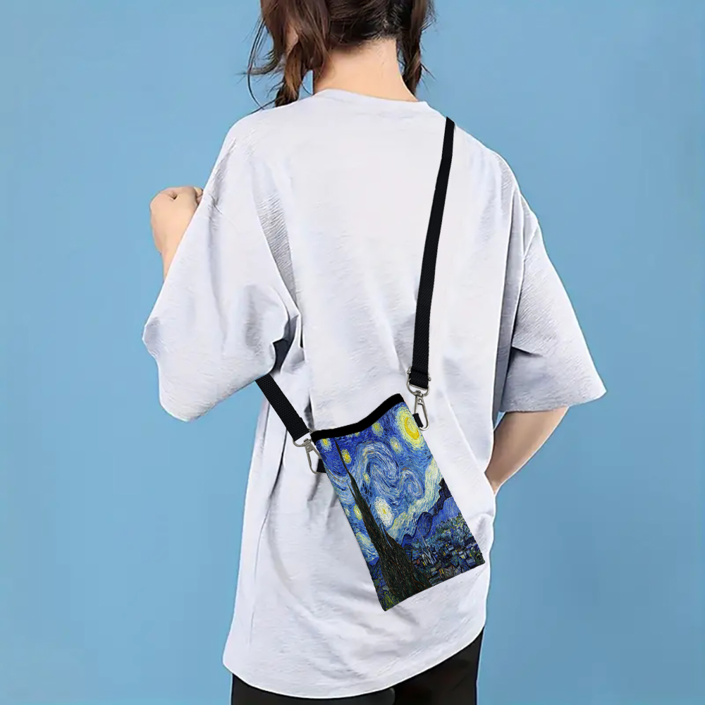 Van Gogh telefoonzakje met dra - Art Portfolio Bag recensie en prijs