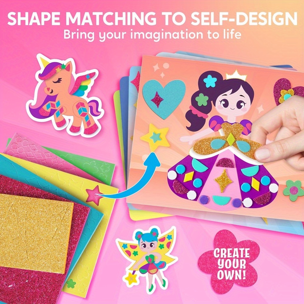 Foam Art Kit voor kinderen, EV - Art Craft Unicorn recensie en prijs