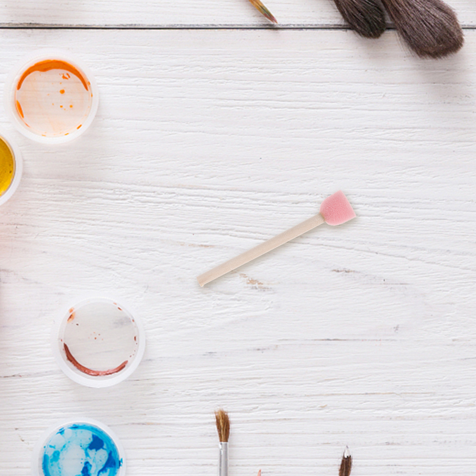 40-delige ronde sponsborstelse - Art Craft Preschool recensie en prijs