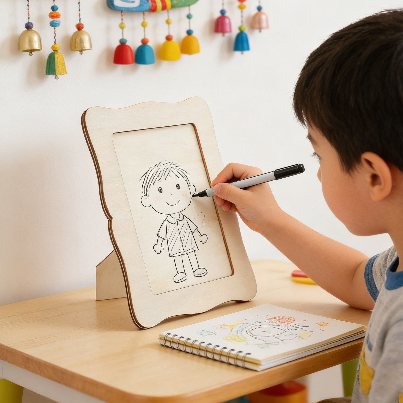 4 stuks beschilderbare houten  - Art Craft Preschool recensie en prijs