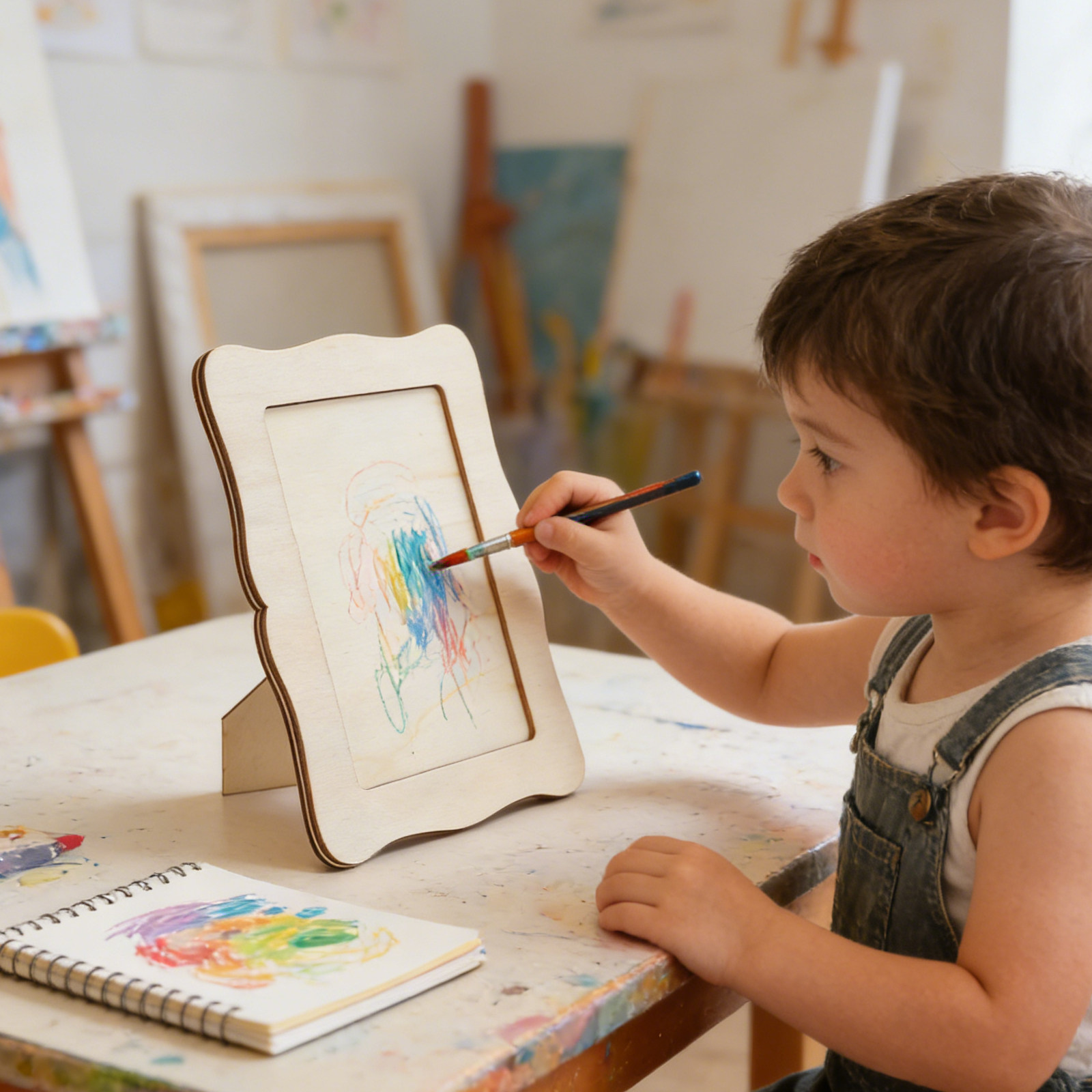 4 stuks beschilderbare houten  - Art Craft Preschool recensie en prijs