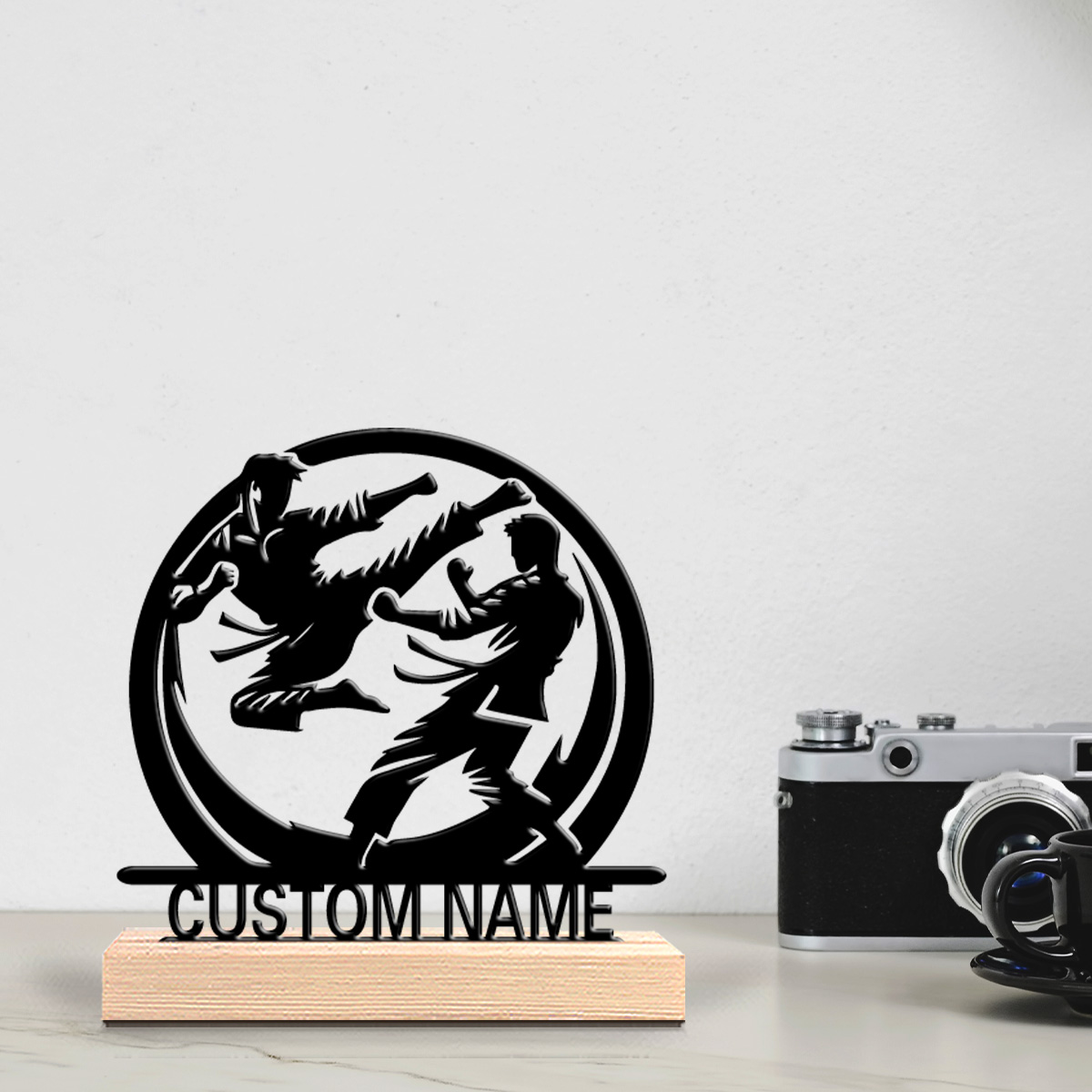 1 stuk modieus Taekwondo metal - Art Craft Wood recensie en prijs