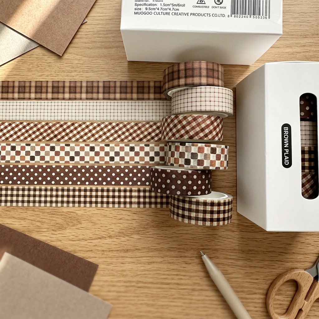 Washi Tape Set, 6 rollen, dive - Art Craft Journals recensie en prijs