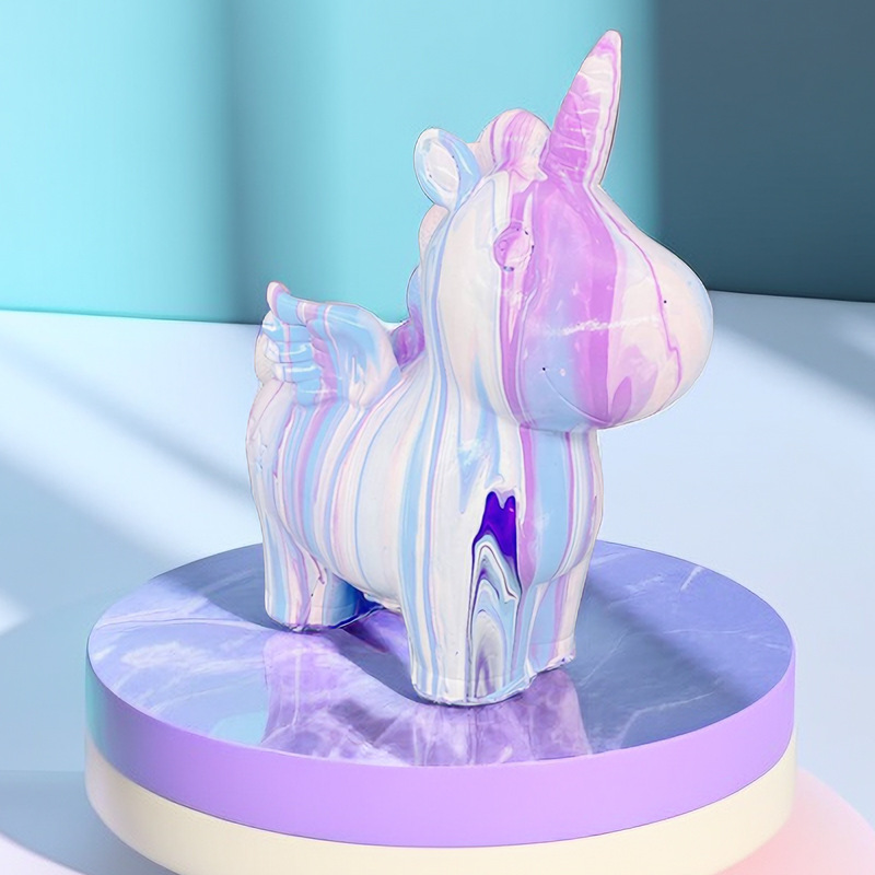 Acrylverfset Vloeibare Eenhoor - Art Craft Unicorn recensie en prijs