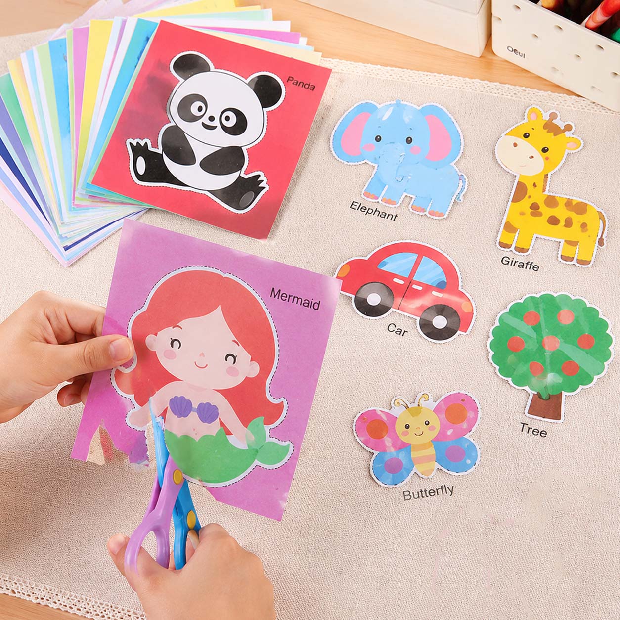 Knutselpapier-snijset – Voorbe - Art Craft Easy With Paper recensie en prijs