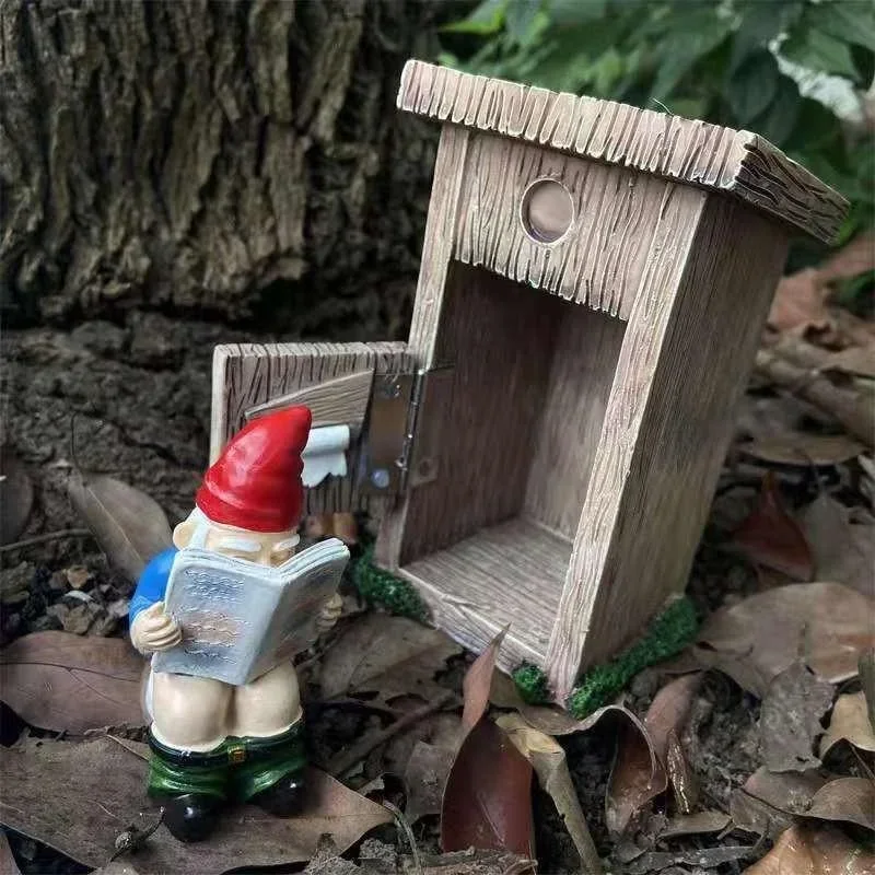 Leesboek Gnome Standbeeld Scul - Art Craft Door recensie en prijs