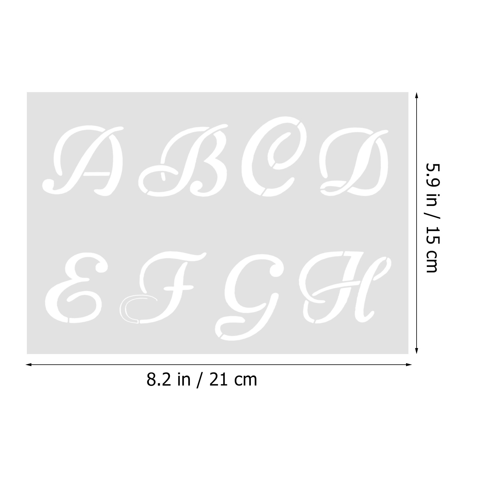 40 stuks schilderstencil lette - Art Craft Door recensie en prijs