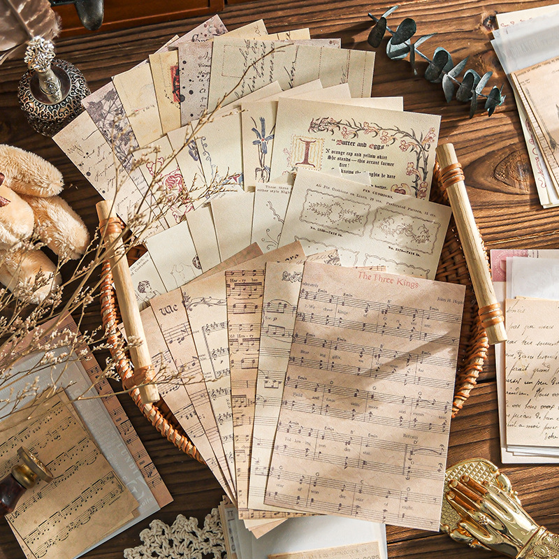 Vintage Scrapbooking Craft Pap - Art Craft Journals recensie en prijs