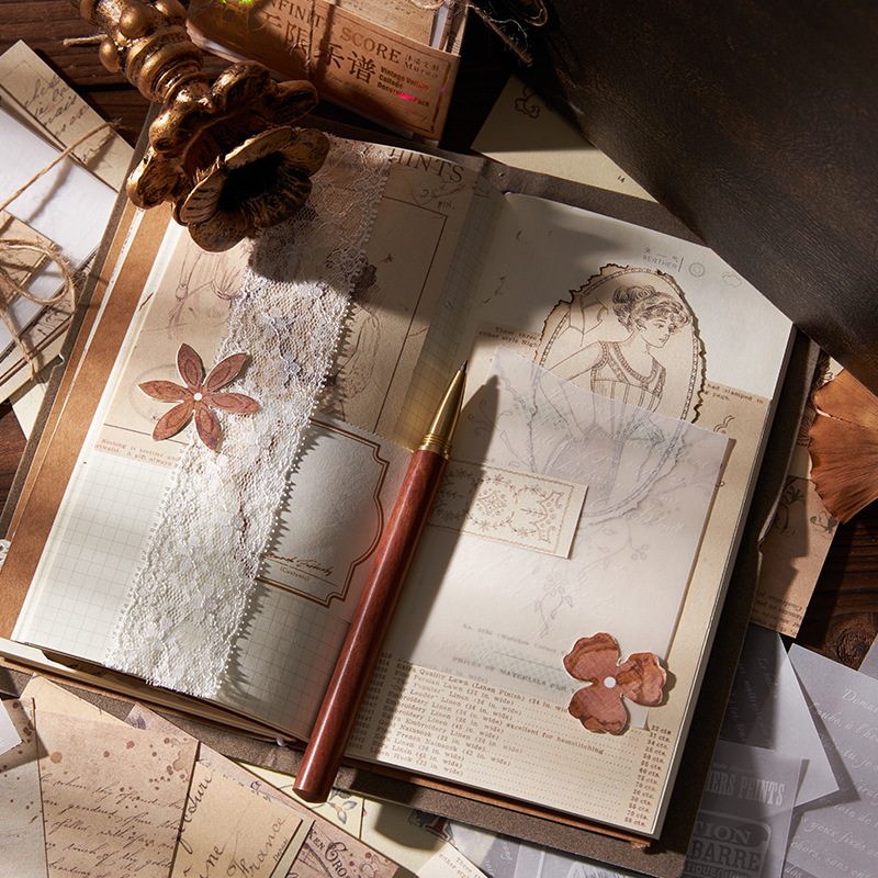 Vintage Scrapbooking Craft Pap - Art Craft Journals recensie en prijs