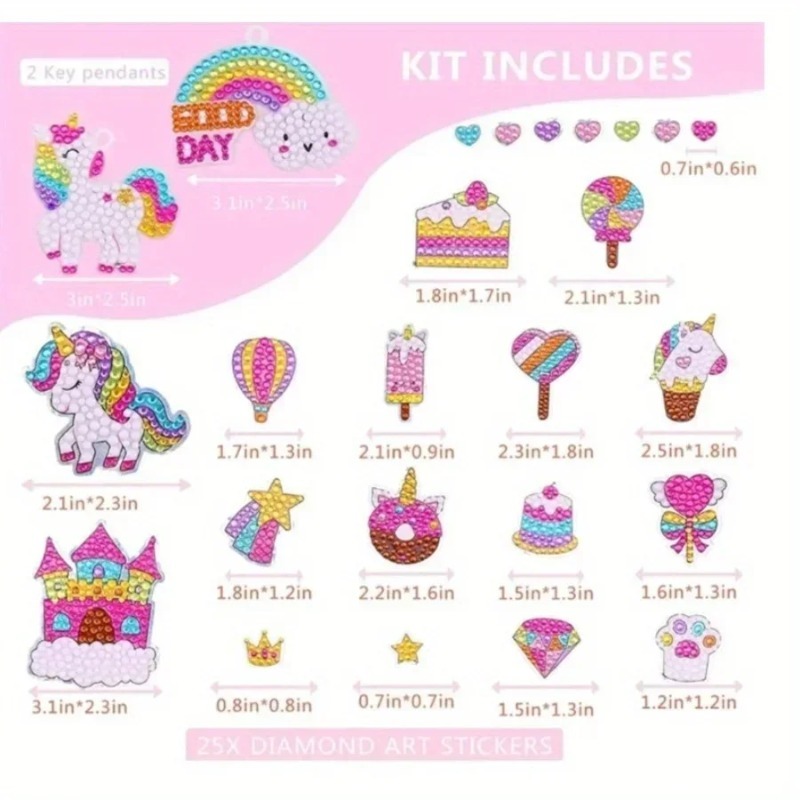 Unicorn Kids Diamond Painting  - Art Craft Unicorn recensie en prijs