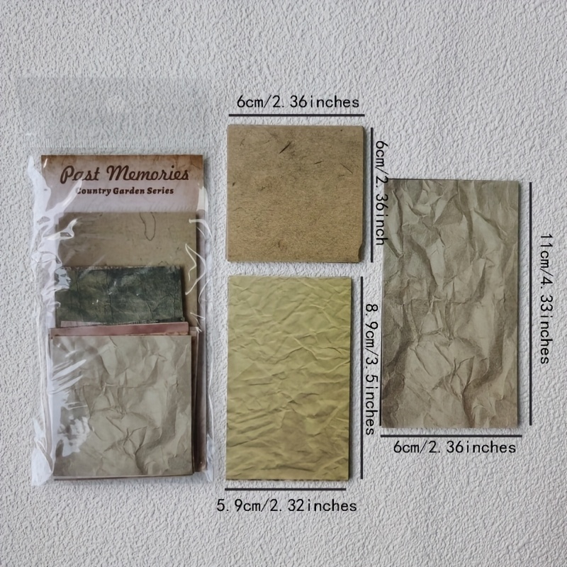 60-vellen vintage knutselpapie - Art Craft Journals recensie en prijs