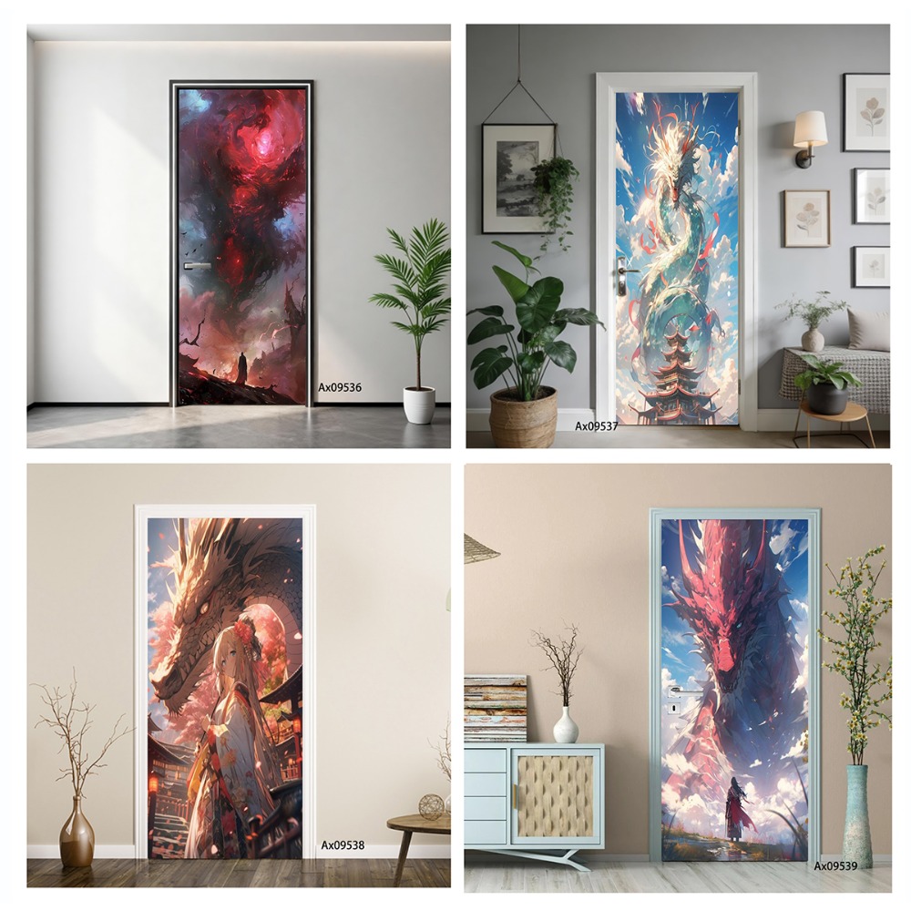 Fantasy Dragon Art Deurafdekki - Art Craft Door recensie en prijs
