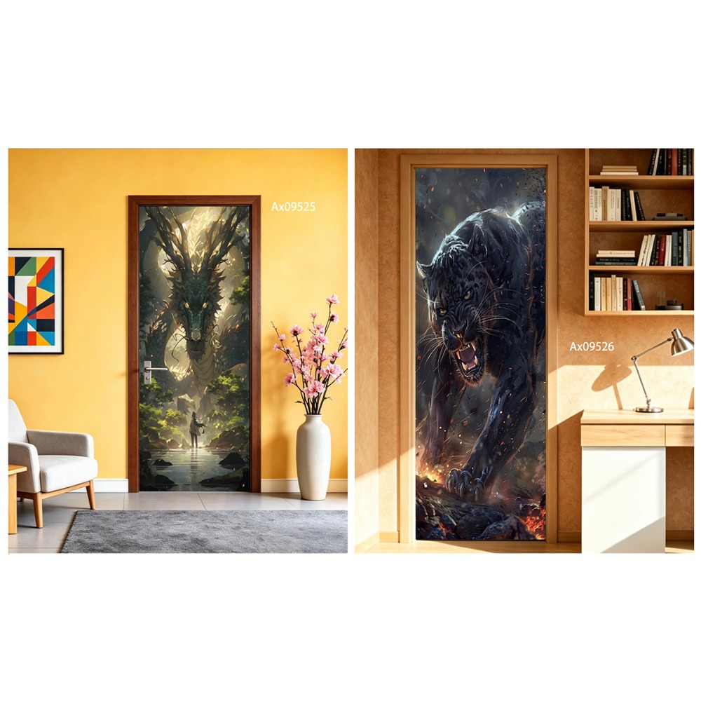 Fantasy Dragon Art Deurafdekki - Art Craft Door recensie en prijs