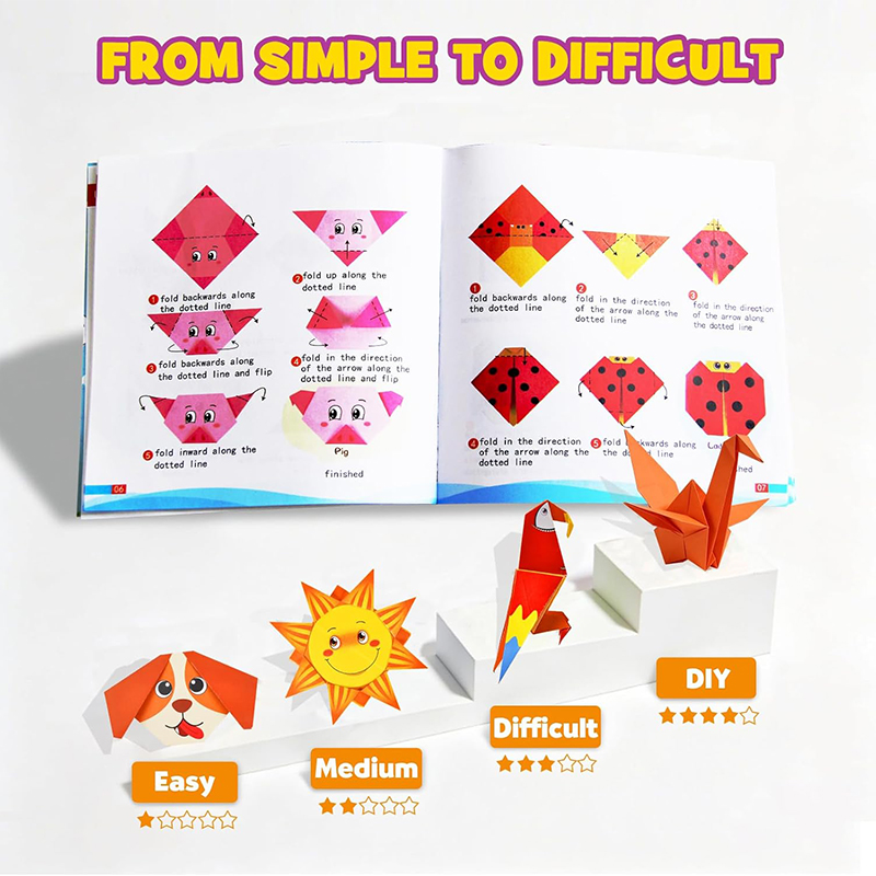 Origami-papier knutselsets Beg - Origami Paper Set recensie en prijs