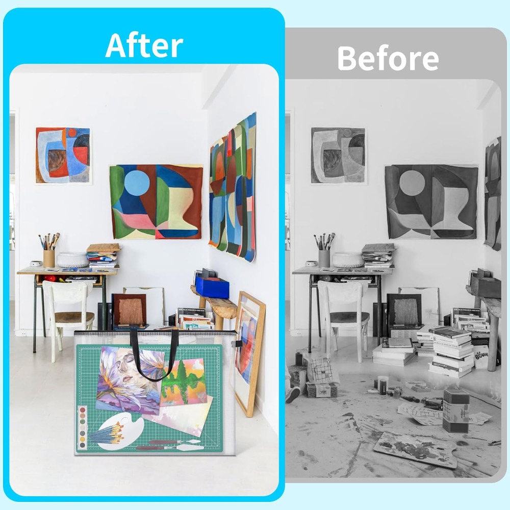 25x19 inch kunstportfolio-koff - Art Portfolio Bag recensie en prijs