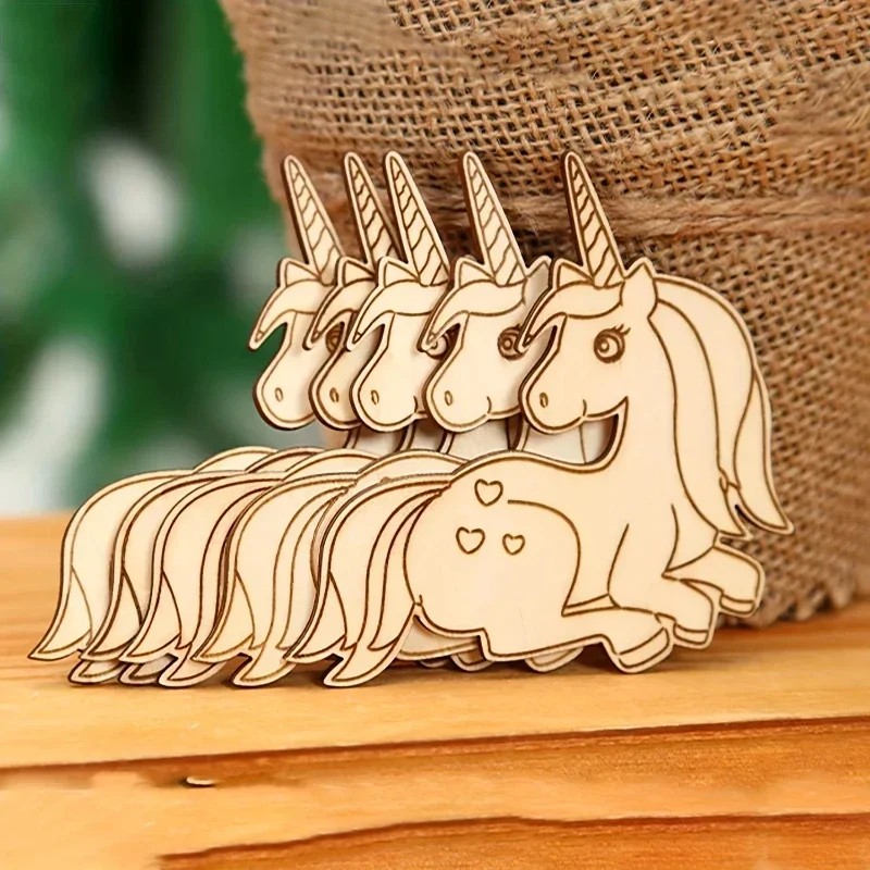 24-delige hoogwaardige houten  - Art Craft Unicorn recensie en prijs