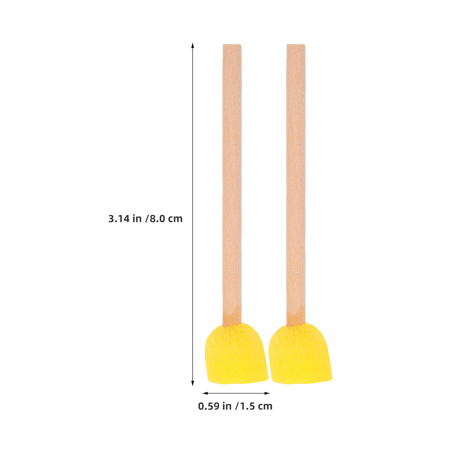 80 stuks ronde sponsverfkwaste - Art Craft Preschool recensie en prijs
