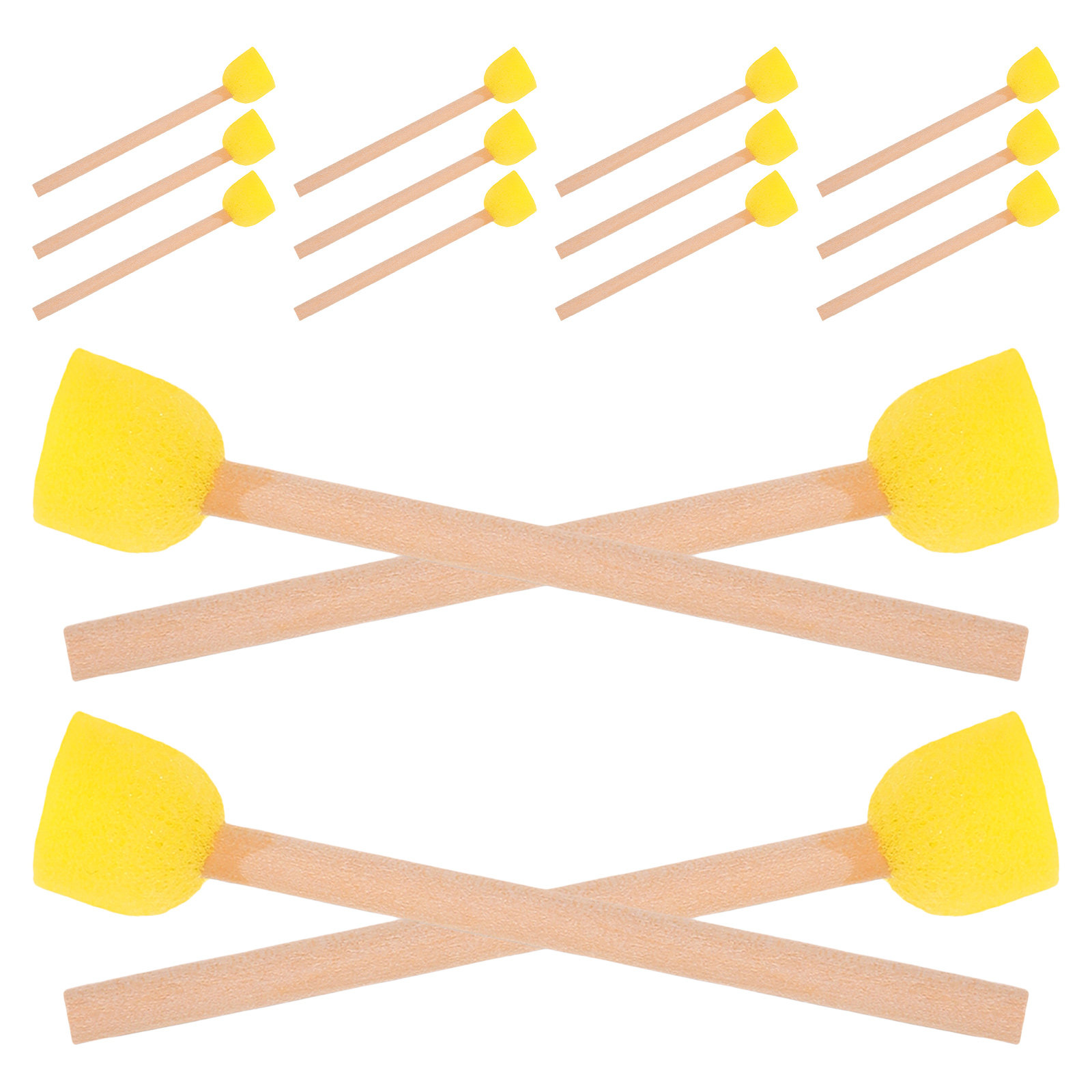 80 stuks ronde sponsverfkwaste - Art Craft Preschool recensie en prijs