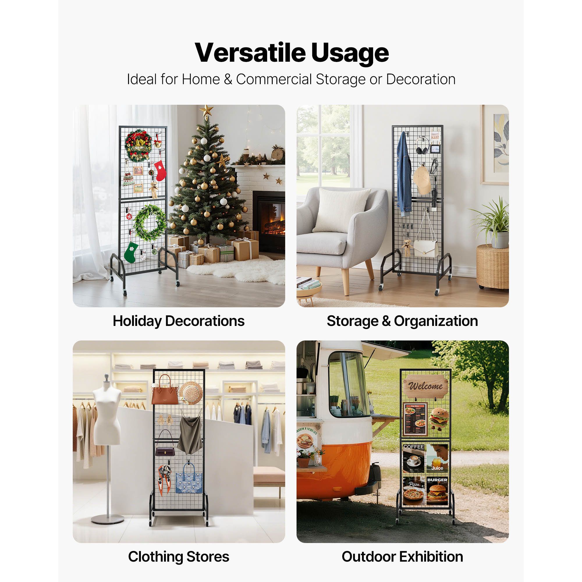 Roosterwandpaneel, 1,9 x 5,4 f - Art Craft Show recensie en prijs