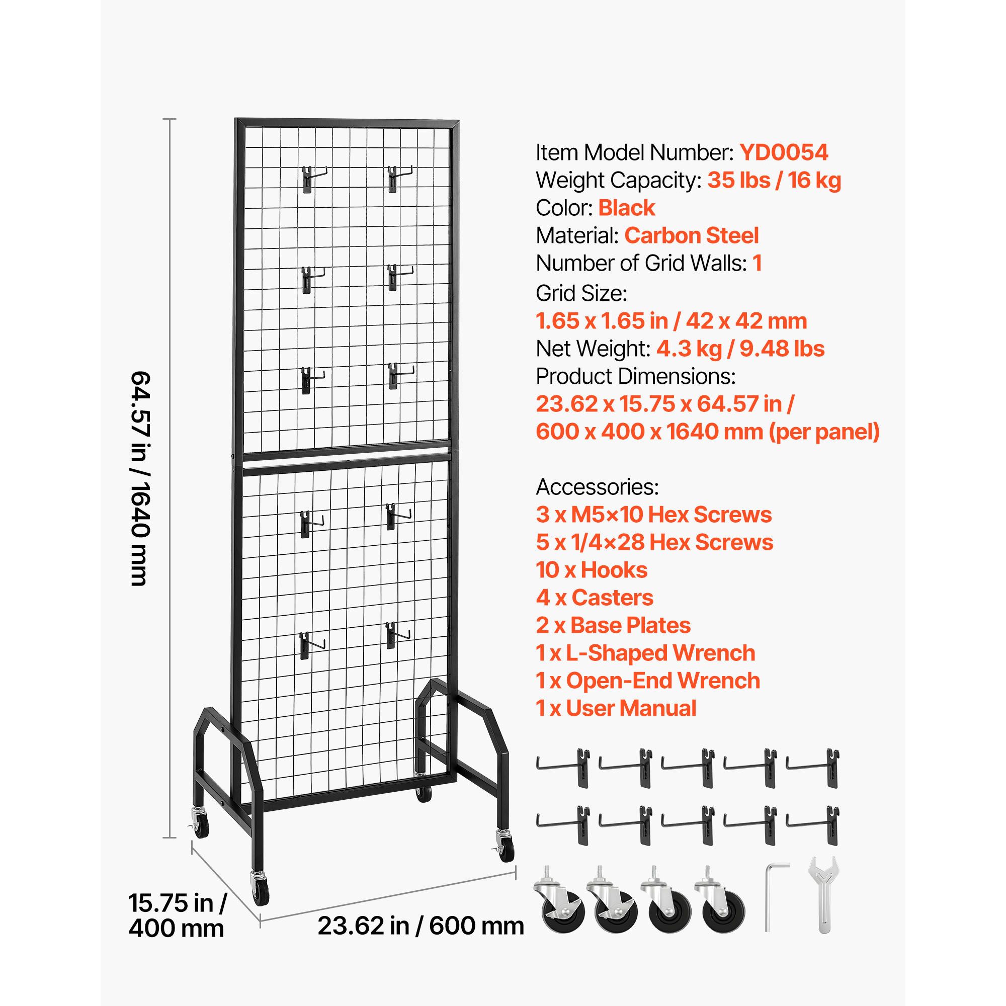 Roosterwandpaneel, 1,9 x 5,4 f - Art Craft Show recensie en prijs