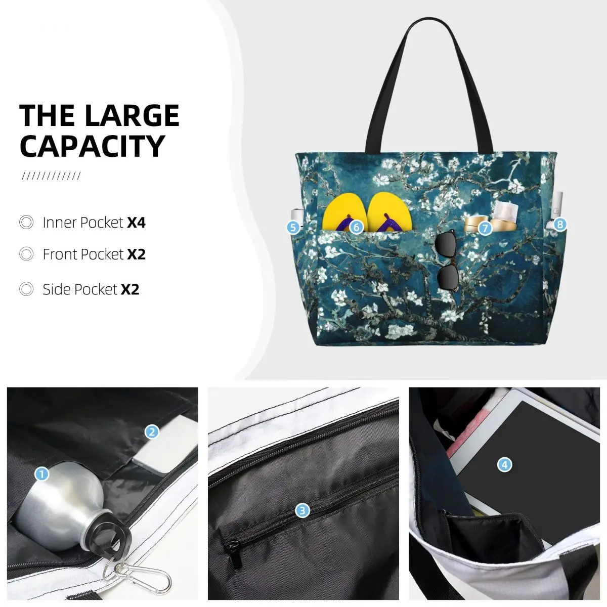 Aangepaste Van Gogh Amandelblo - Art Portfolio Bag recensie en prijs