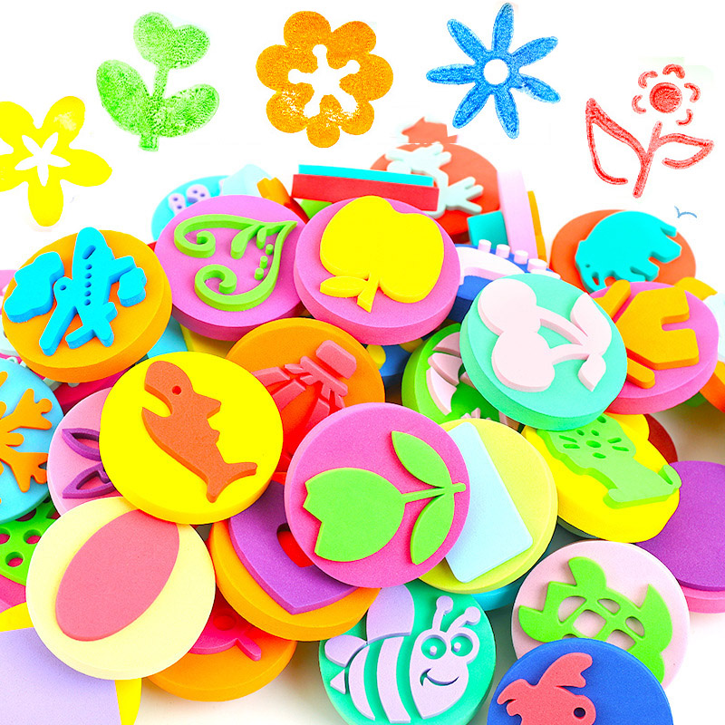 6 Stks/zak Schuimstempels Voor - Art Craft 3 Year Old recensie en prijs