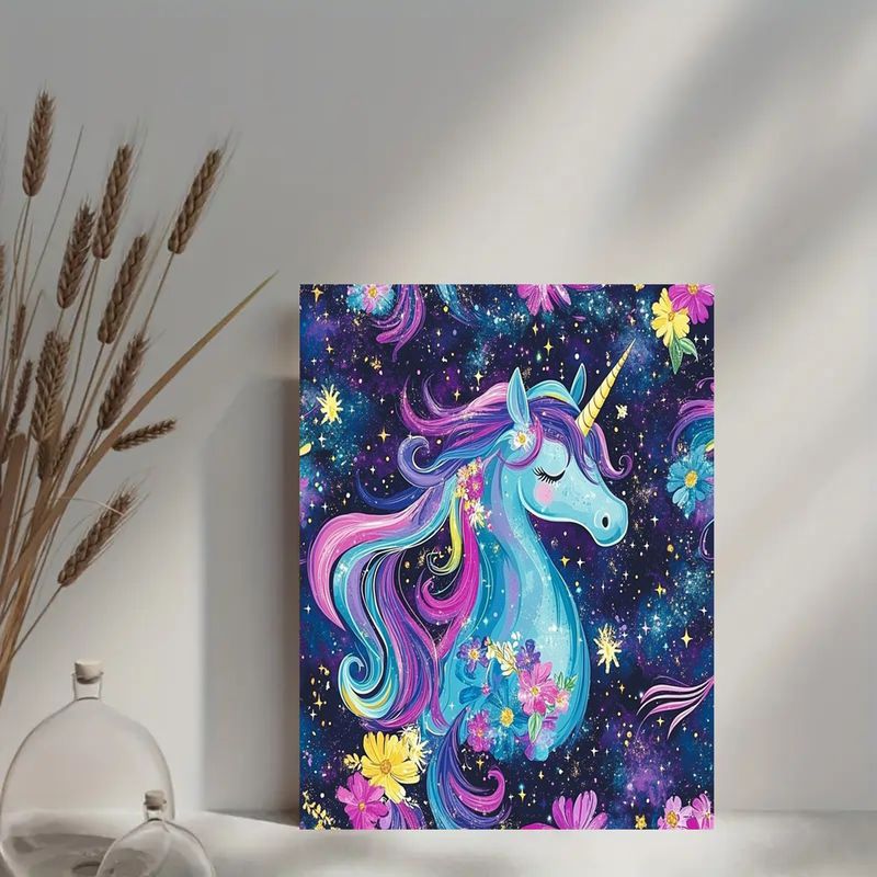 PhotoCustom Paarse Eenhoorn Sc - Art Craft Unicorn recensie en prijs