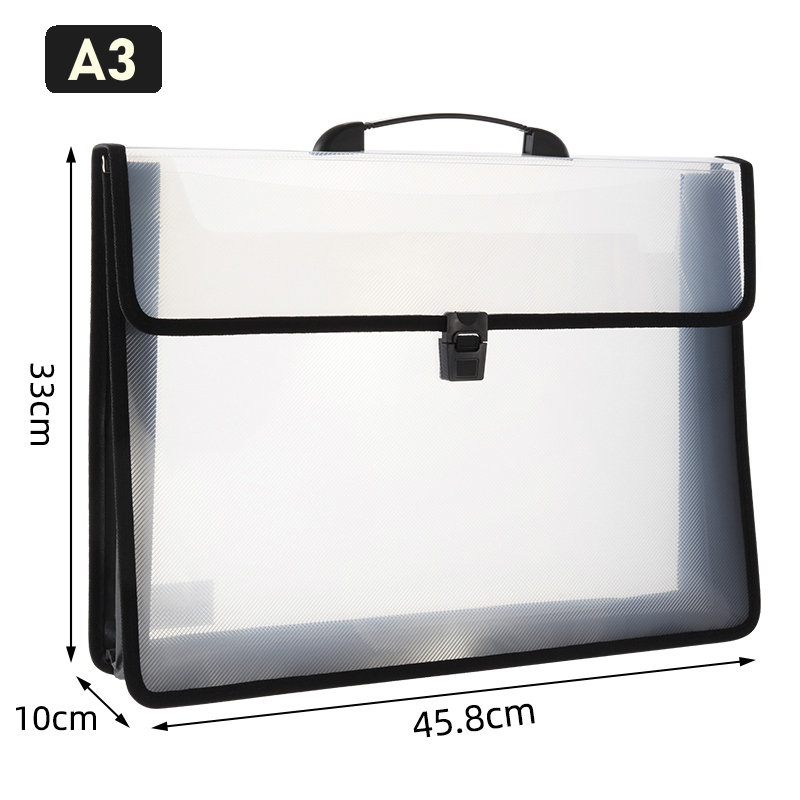 Draagbare Transparante Plastic - Art Portfolio Bag recensie en prijs