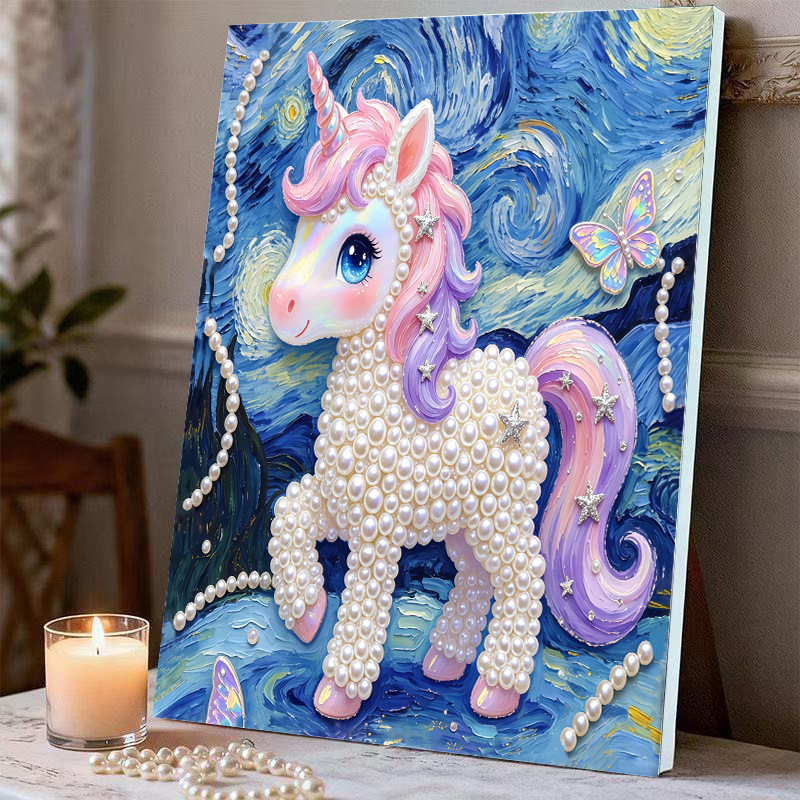 DIY Parel Schilderkunst Set 3D - Art Craft Unicorn recensie en prijs