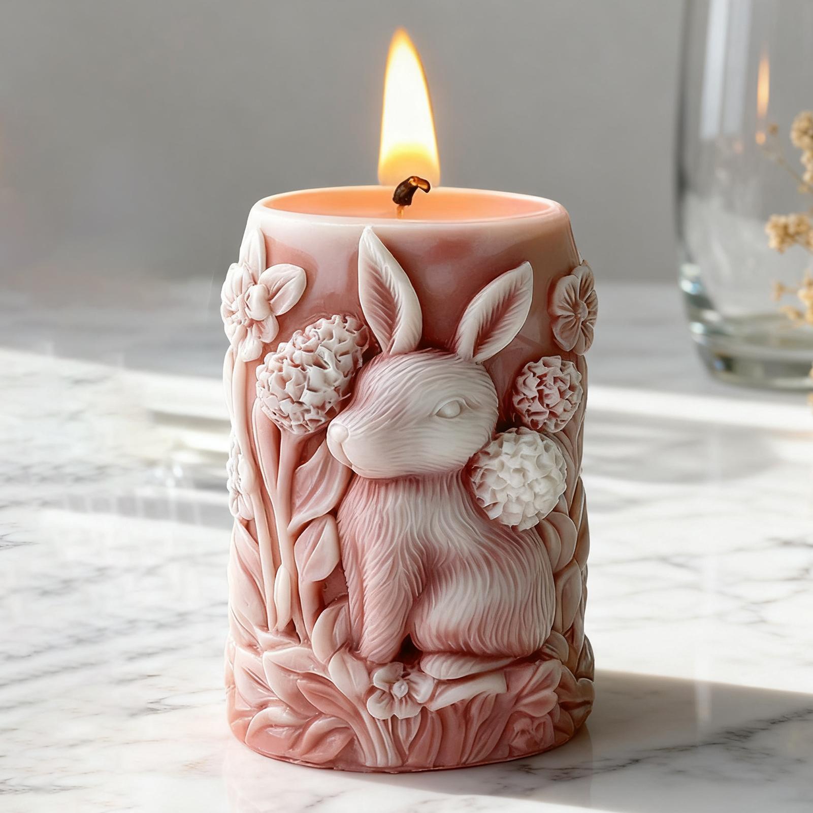 Kaarsen maken mallen Bunny blo - Art Craft Flower Making recensie en prijs