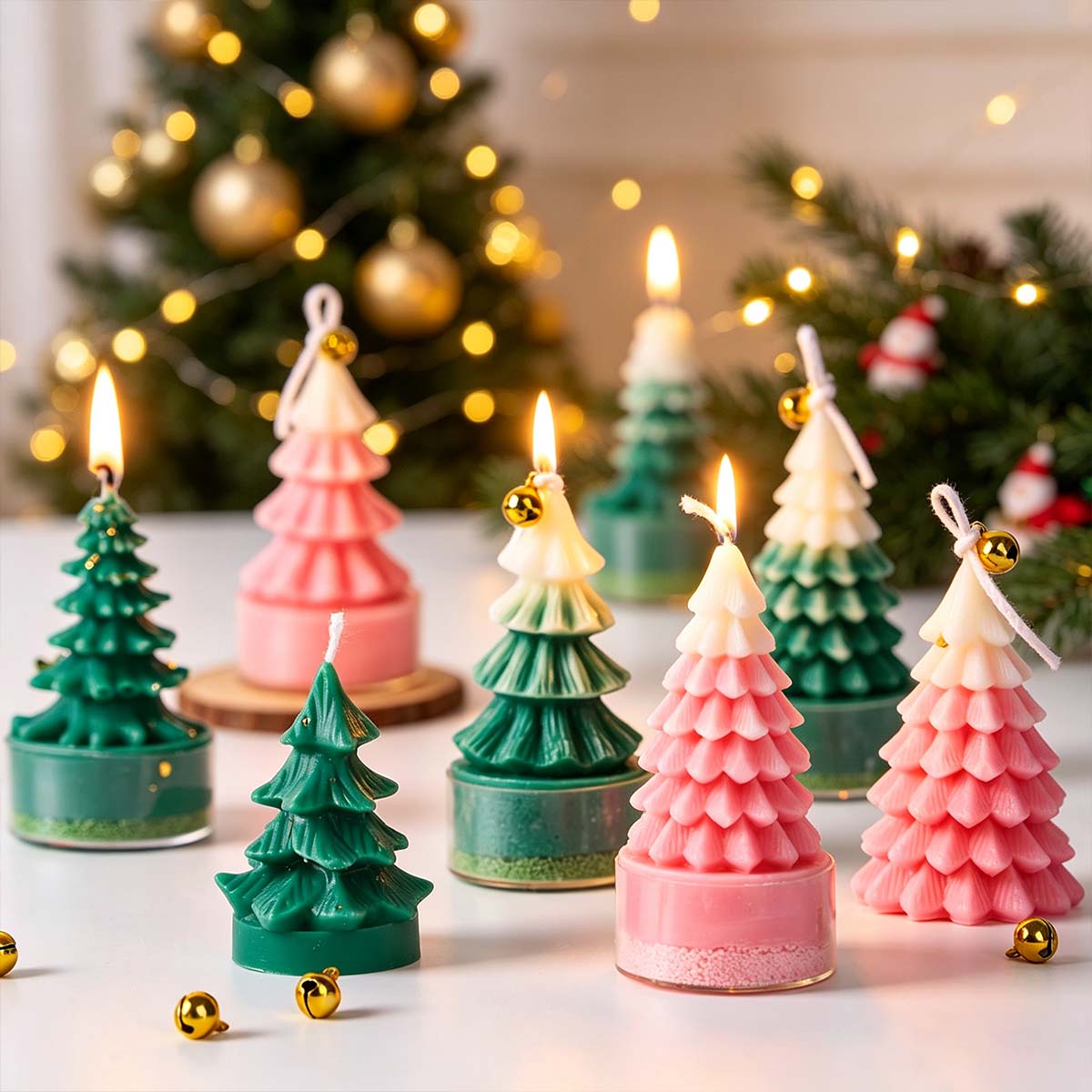 3D Kerstboom Siliconen Kaars S - Art Craft Show recensie en prijs