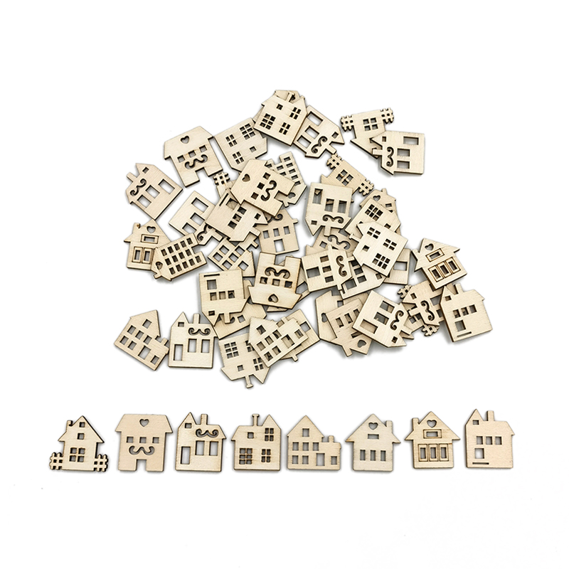 50 stuks ongeverfde houtplakke - Art Craft Preschool recensie en prijs