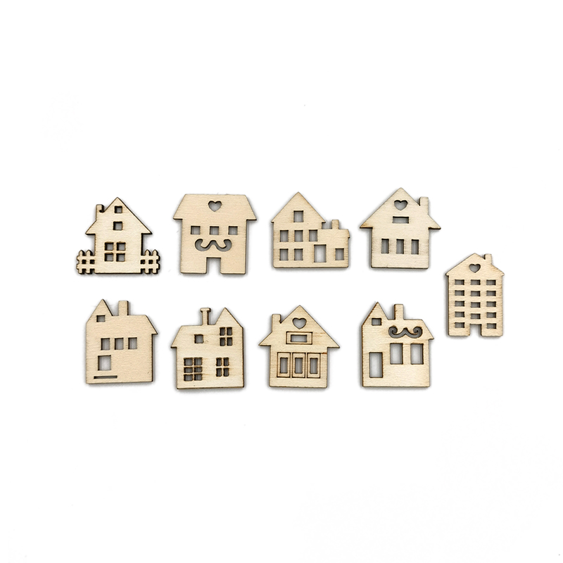 50 stuks ongeverfde houtplakke - Art Craft Preschool recensie en prijs
